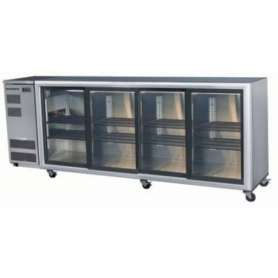 SKOPE BB780 4SL BackBar Series Four Sliding Doors Bench Fridge - 2620mm Mattys