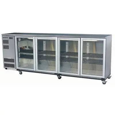 SKOPE BB780 4SW BackBar Series Four Swing Doors Bench Fridge - 2620mm Mattys