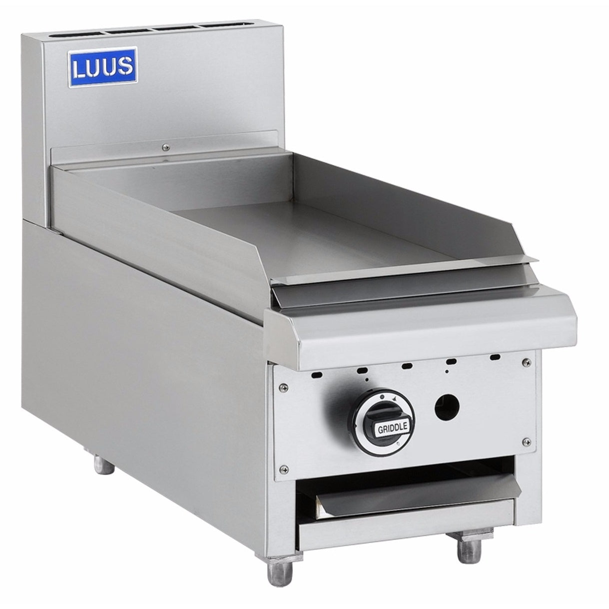 Luus Gas Fryer With 300mm Benchtop Chargrill Essentials Series - BCH-3C-B Mattys