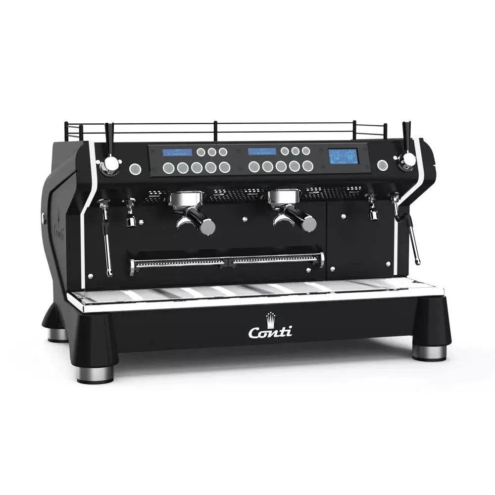 Conti Monte Carlo BCM-CONTIMC-2A Espresso Machine 2Group All Black/White Mattys