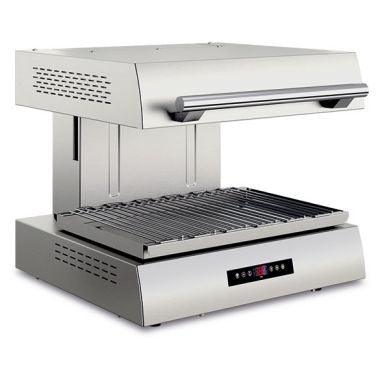 Baron BDSM600 Adjustable Height Ultra Rapid Electric Salamander With 540 x 365 mm Cooking Surface Mattys