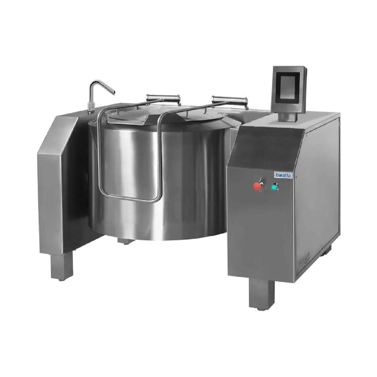 Bratt Pans Baratta Electric Bratt-Pan Electric Tilting with Mixing Larger Tank - Touch Screen - BEMT-95XL Mattys