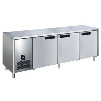 Glacian BFS61885 Slimline 660 Deep Freezer 3 Door – Stainless Steel Mattys