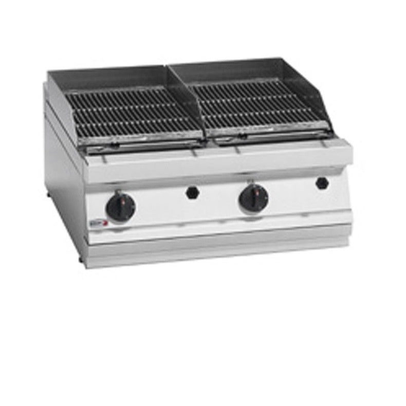 F.E.D. Fagor 700 series - LPG charcoal 2 grid grill BG7-10LPG Mattys