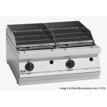 F.E.D. Fagor 700 series - Gas charcoal 2 grid grill - BG7-10 Mattys