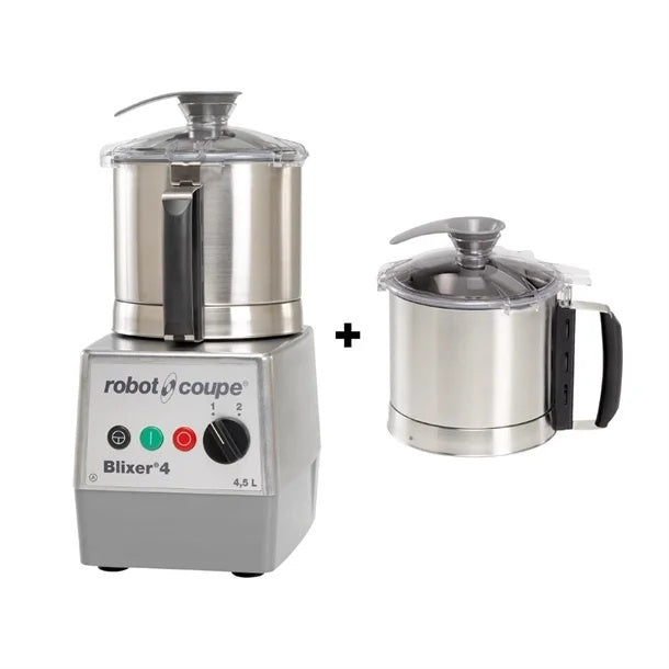 Robot Coupe Blixer 4 Blixer with 4.5 Litre Bowl + additional bowl assembly Mattys