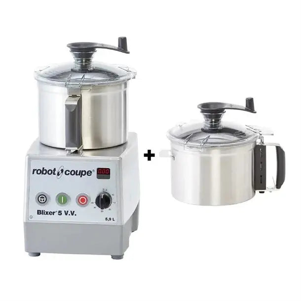 Food Preparation Robot Coupe Blixer 5VV with 5.9 Litre Bowl and Variable Speed + additional bowl assembly - BLIXER 5VV PACKAGE Mattys