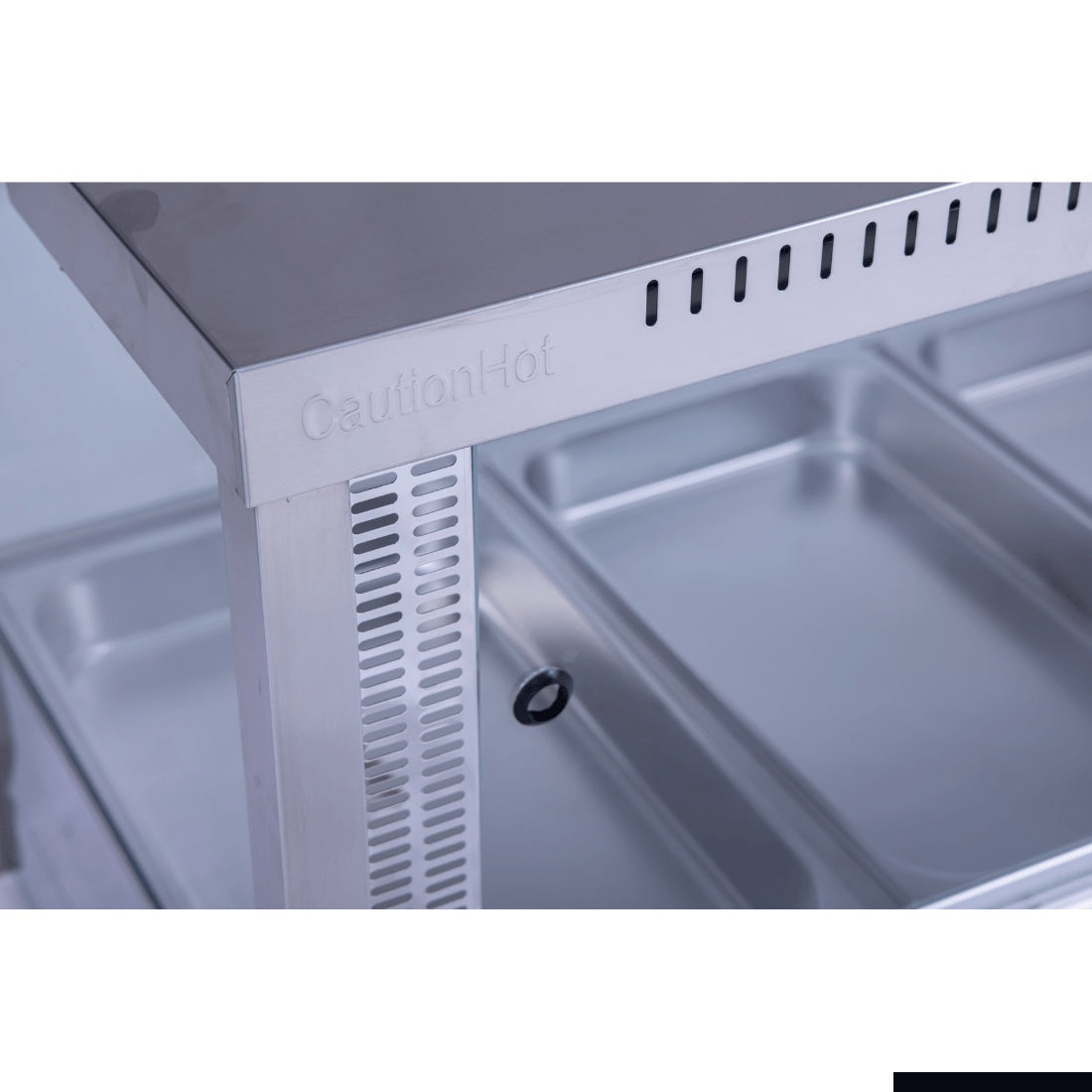 F.E.D Bonvue -BM11TC -Angled Countertop Wet And Dry Bain Marie Mattys