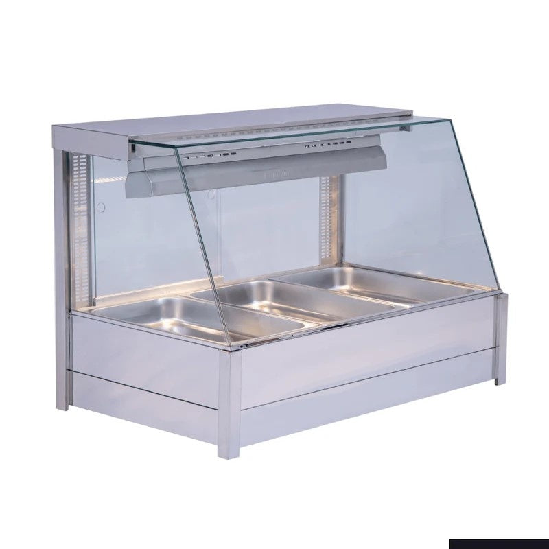 F.E.D Bonvue -BM11TC -Angled Countertop Wet And Dry Bain Marie Mattys