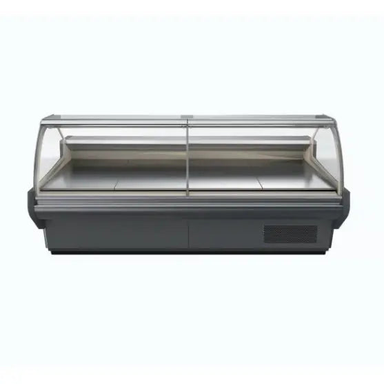Bromic DD1250CG-NR - Curved Glass Deli Display 1330mm Mattys