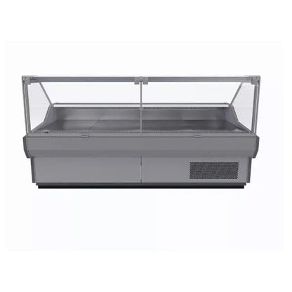 Bromic DD2500SG-NR - Square Glass Deli Display 2580mm Mattys