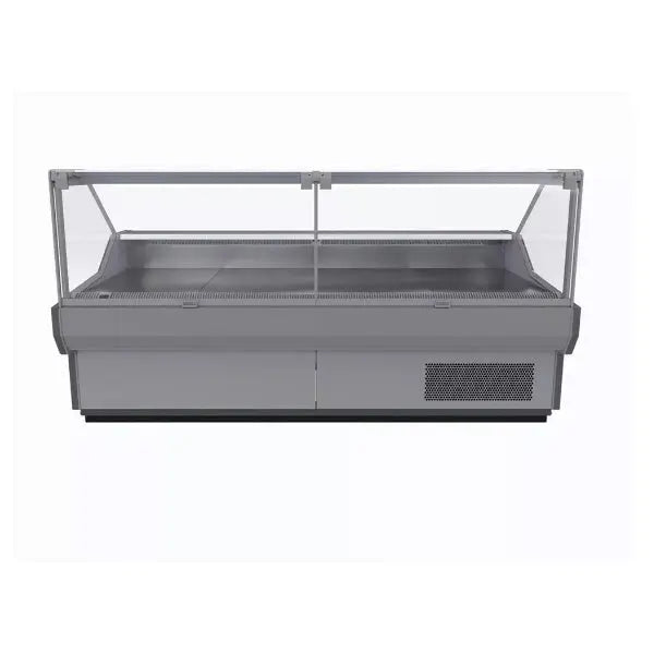 Bromic DD2500SG-NR - Square Glass Deli Display 2580mm Mattys