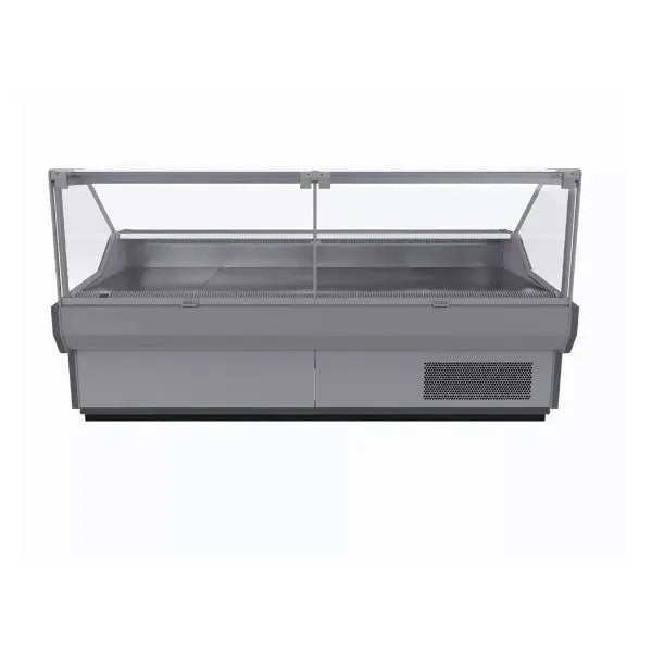 Bromic DD2500SG-NR - Square Glass Deli Display 2580mm Mattys
