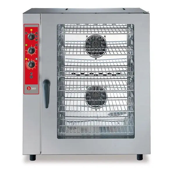 Baron BREV 101M 10 X 1/1GN ELECTRIC CONVECTION OVEN WITH HUMIDITY AND MANUAL CONTROLS Mattys