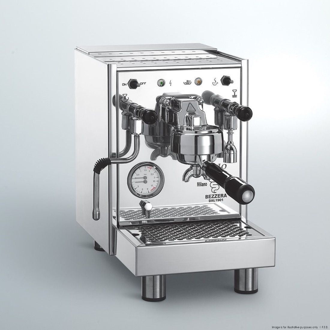 Benchtop F.E.D Bezzera - Semi Professional Espresso Coffee Machine - BZ10 Mattys