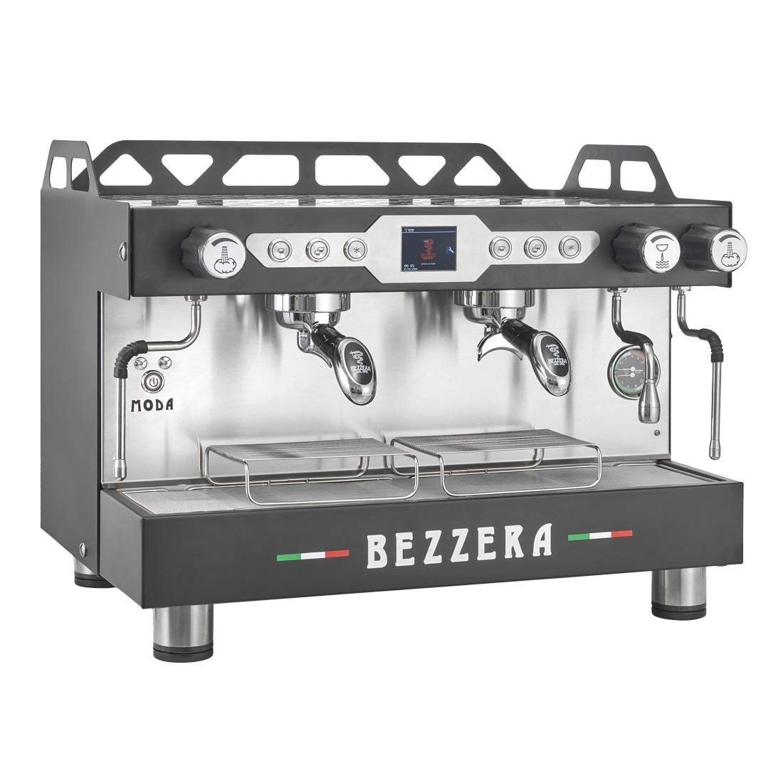 Bezzera 2 Group Moda DE PID Espresso Machine - BZMODAPID2B Bezzera