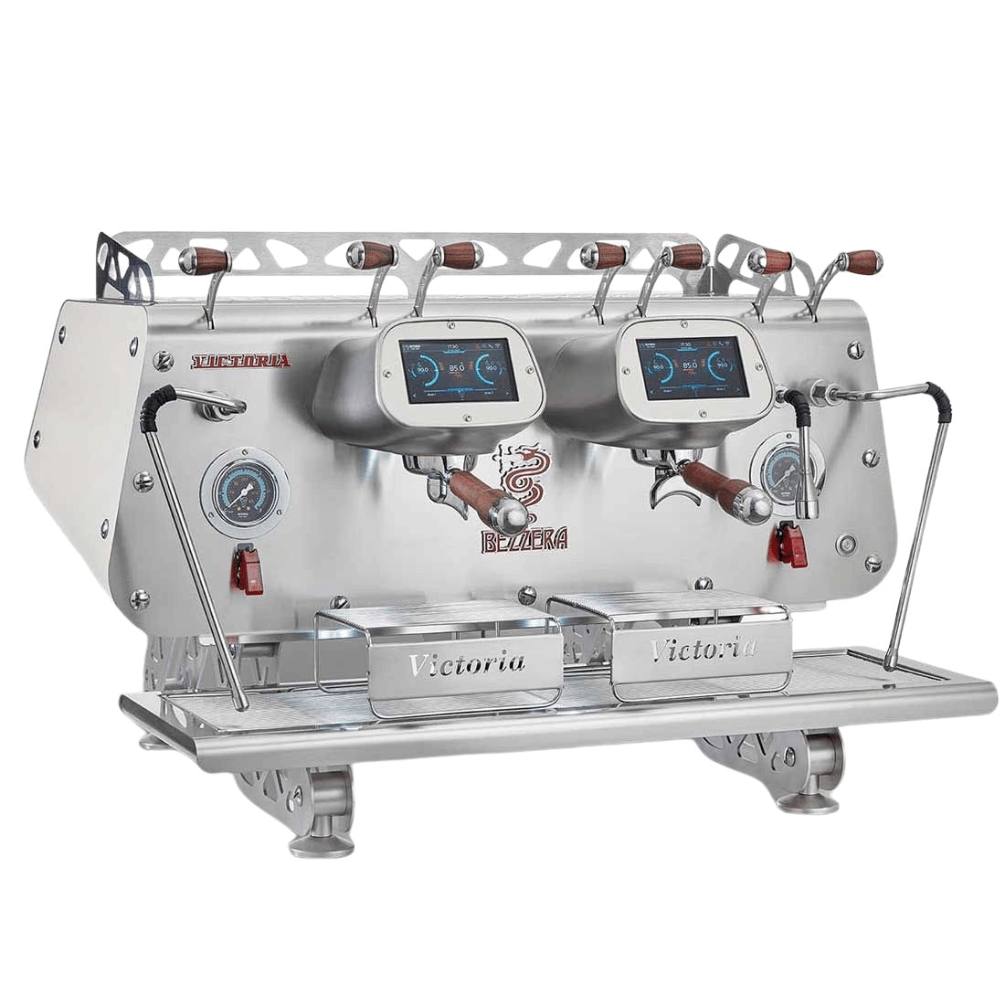 Bezzera VICTORIA White 2-Group Professional Espresso Machine - BZVICTORIA2W Bezzera
