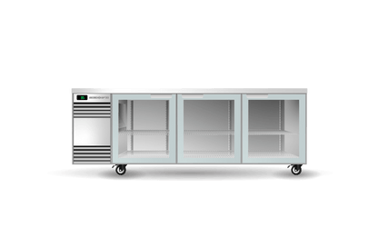 SKOPE | BackBar 3 Glass Swing Door CounterLine Fridge | CL.3.GSW SKOPE