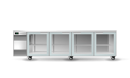 SKOPE | BackBar 4 Glass Swing Door CounterLine Fridge | CL.4.GSW SKOPE