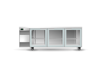 SKOPE | BackBar 3 Glass Swing Door SlimLine Fridge | SL.3.GSW SKOPE