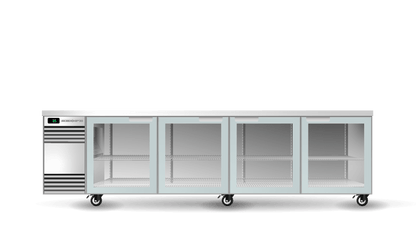 SKOPE | BackBar 4 Glass Swing Door SlimLine Fridge | SL.4.GSW SKOPE