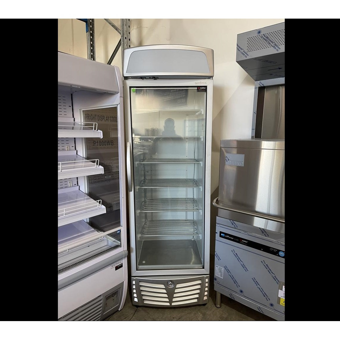 Bromic UF0440LS LED 440L 1 Door Display Freezer