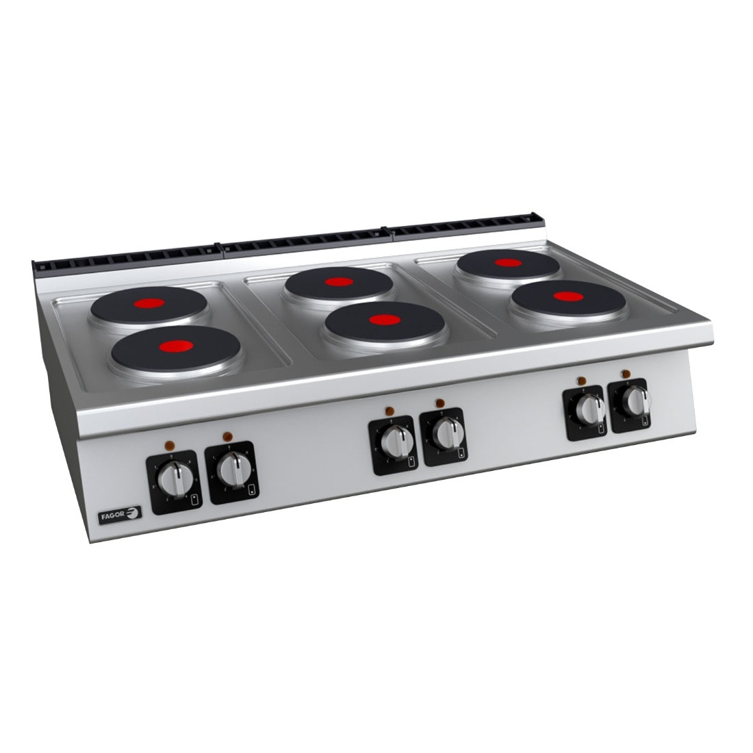 Fagor Kore 700 Series Bench Top 6 Electric Burners  C-E760 Fagor