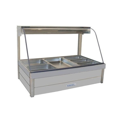 Roband C23 Curved Glass Hot Food Bar - 1030mm Mattys