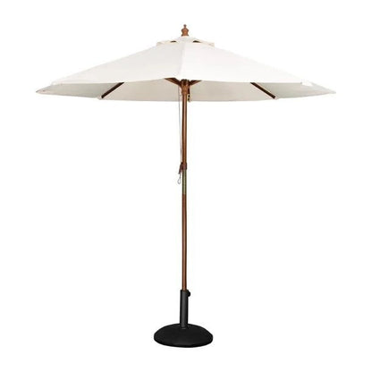 Bolero Cream Round - 3m Pulley Parasol CB516 Mattys