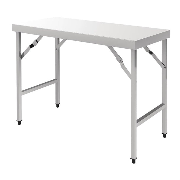Benches Vogue Stainless Steel Folding Table 1200mm - CB905 Vogue