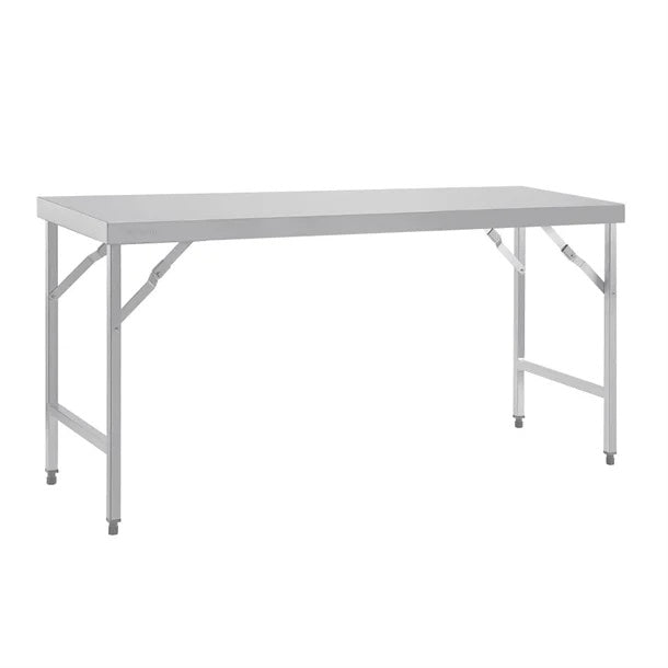 Vogue Stainless Steel Folding Table 1800mm CB906 Mattys