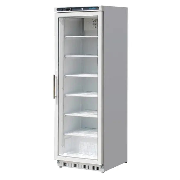 Polar C-Series Glass Door Display Freezer 365Ltr White CB921-A Mattys