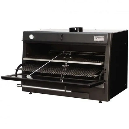 Diamond CBQ-120/BK Charcoal Oven Black Mattys