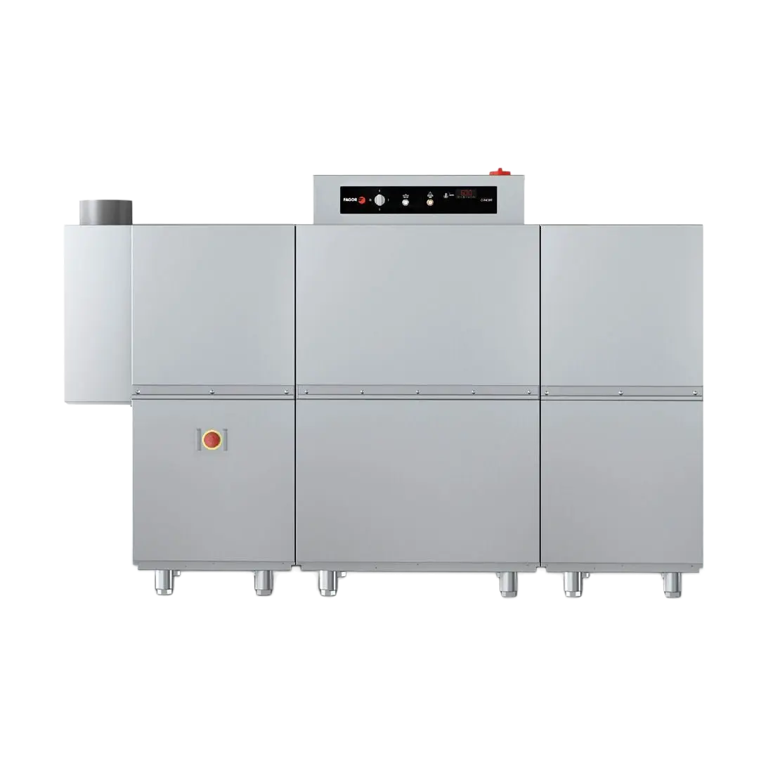 Conveyor Dishwashers F.E.D. Fagor Concept Rack Conveyor Dishwasher Left Side Entrance - CCO-225ICW Mattys