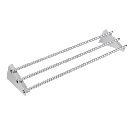 Stainless Steel & Shelving Vogue Stainless Steel Wall Shelf 1200mm - CD551 Vogue