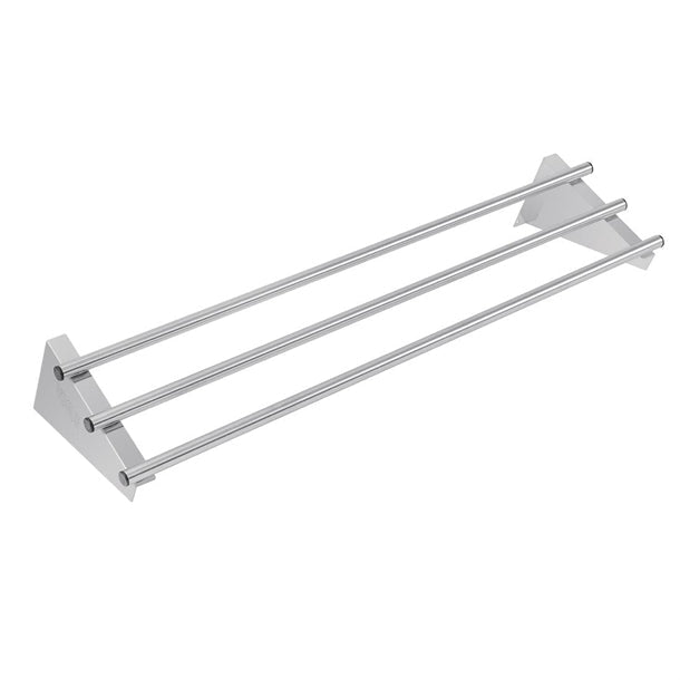 Stainless Steel & Shelving Vogue Stainless Steel Wall Shelf 1200mm - CD551 Vogue