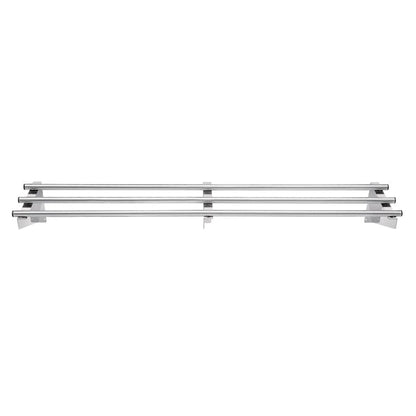 Stainless Steel & Shelving Vogue Stainless Steel Wall Shelf 1500mm - CD552 Vogue