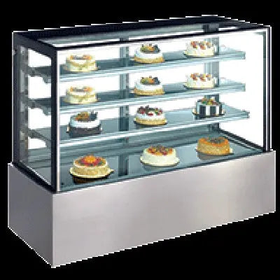 Exquisite Cold Cake Display Cabinet - 3 Shelves + Base Mattys