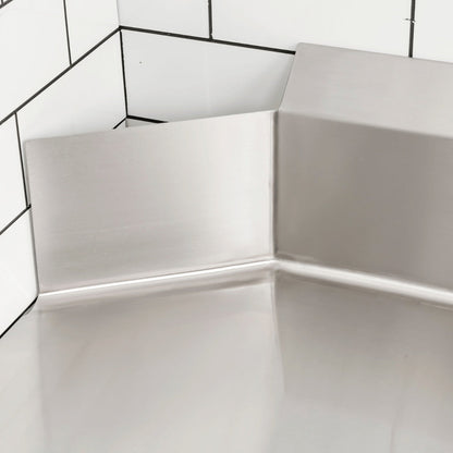 Modular System Clean Dish Table with Splashback CDT-1200L Modular Systems