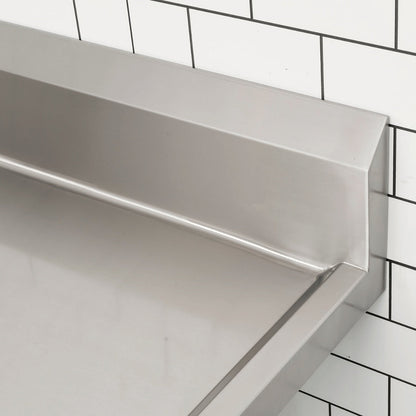 Modular System Clean Dish Table with Splashback CDT-600L Modular Systems