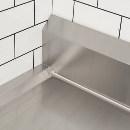 Modular System Clean Dish Table with Splashback CDT-900R Modular Systems