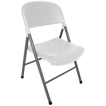 Bolero White Foldaway Utility Chair - (Pack of 2) CE692 Mattys