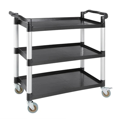 Stainless Steel & Shelving Vogue Polypropylene Mobile Trolley Large - CF102 Vogue