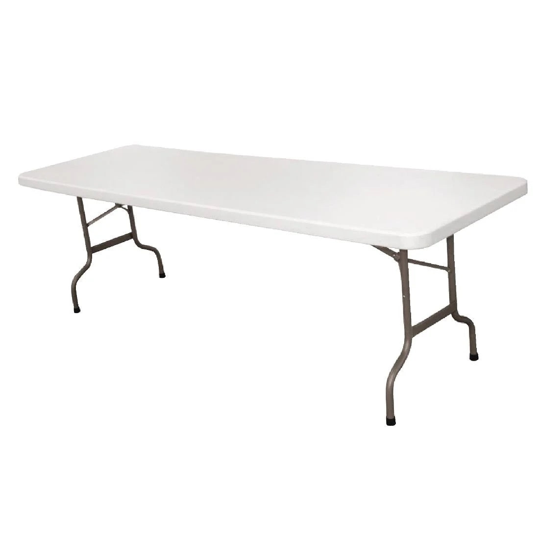 Bolero Centre Folding Table 8ft White CF375 Mattys