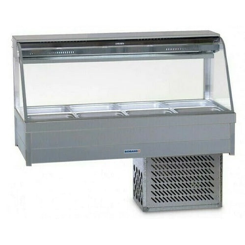 Roband CFX24RD Curved Glass Cold Food Bar - Piped & Foamed Only Mattys