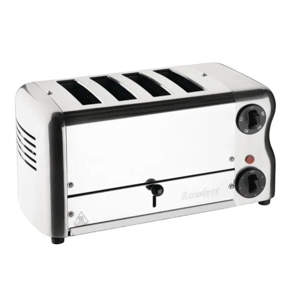 Benchtop Rowlett Esprit 4 Slot Toaster Chrome with Elements & Sandwich Cage - CH181-A Mattys