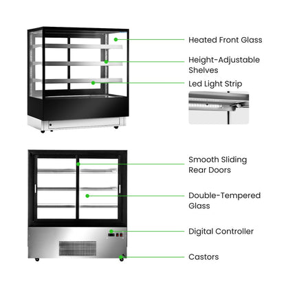Bonvue Elite Cold Displays with 3 shelves - CL1200-3S Bonvue