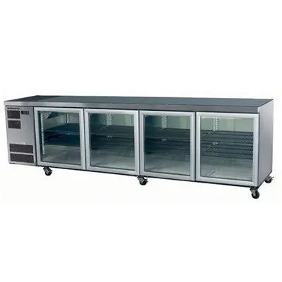 SKOPE CL800 Counterline Series Four Door Bench Fridge - 2820mm Mattys