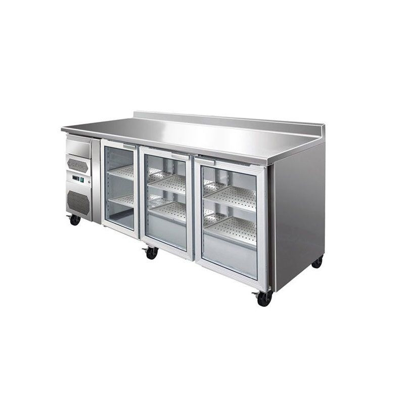 F.E.D. Temperate Thermaster TROPICALISED three door Bar Fridge - CM20G Mattys