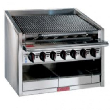 600 series Counter model Radiant Grill 7 burners Mattys